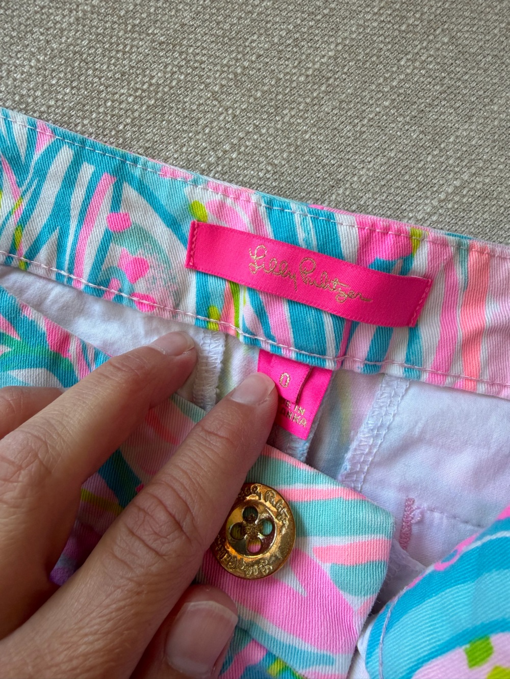 Lilly Pulitzer Buttercup Shorts - Picture 2 of 3